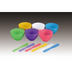 Plasdent Disposable Mixing Bowls (12pcs/Bag) - NEON BLUE